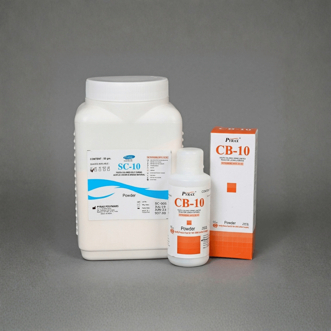 CB 10 Crown and Bridge Heat Cure Acrylic Material Resin
