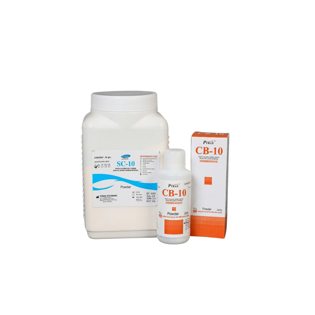 CB 10 Crown and Bridge Heat Cure Acrylic Material Resin