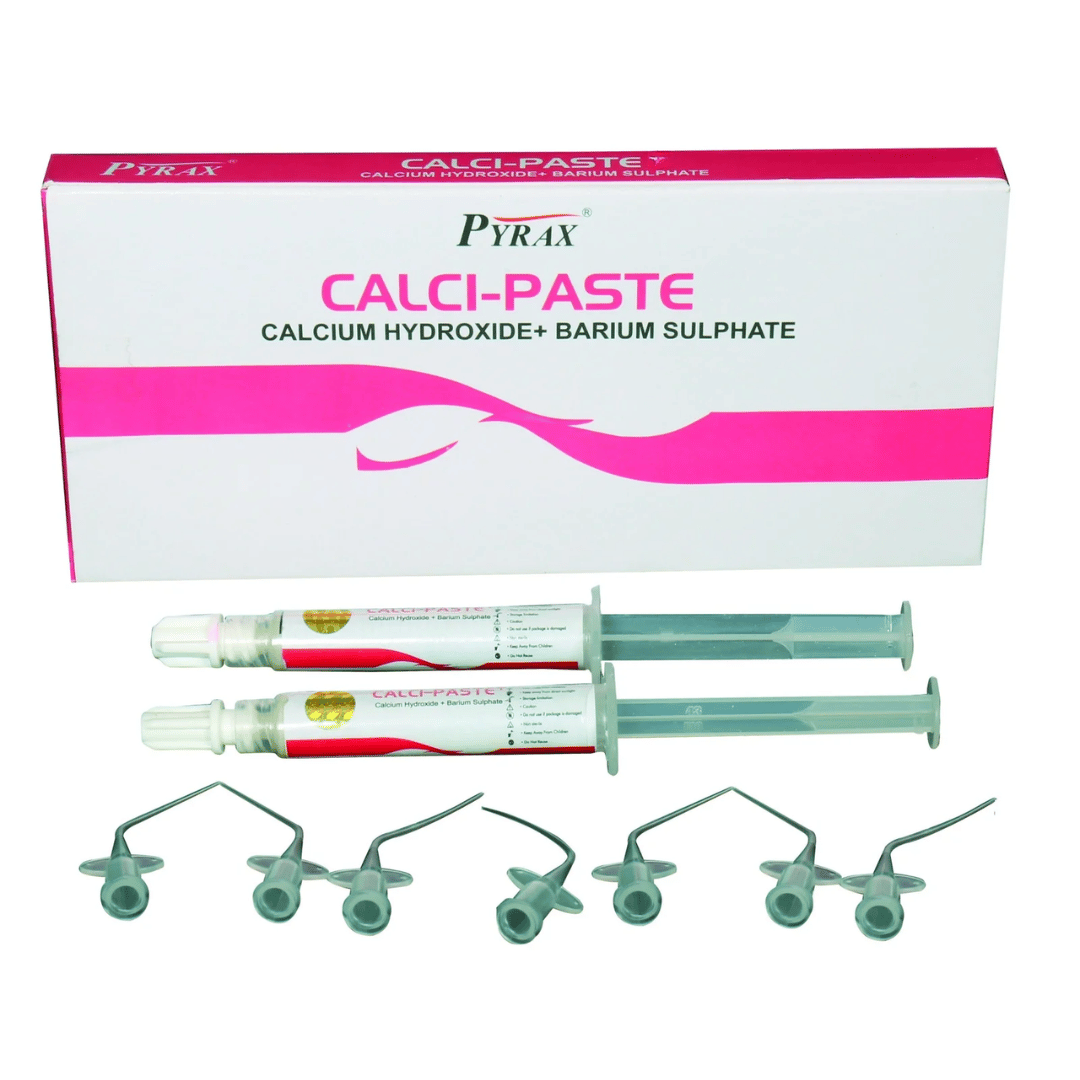 Calcipaste Syringes (Calcium Hydroxide, Iodoform)