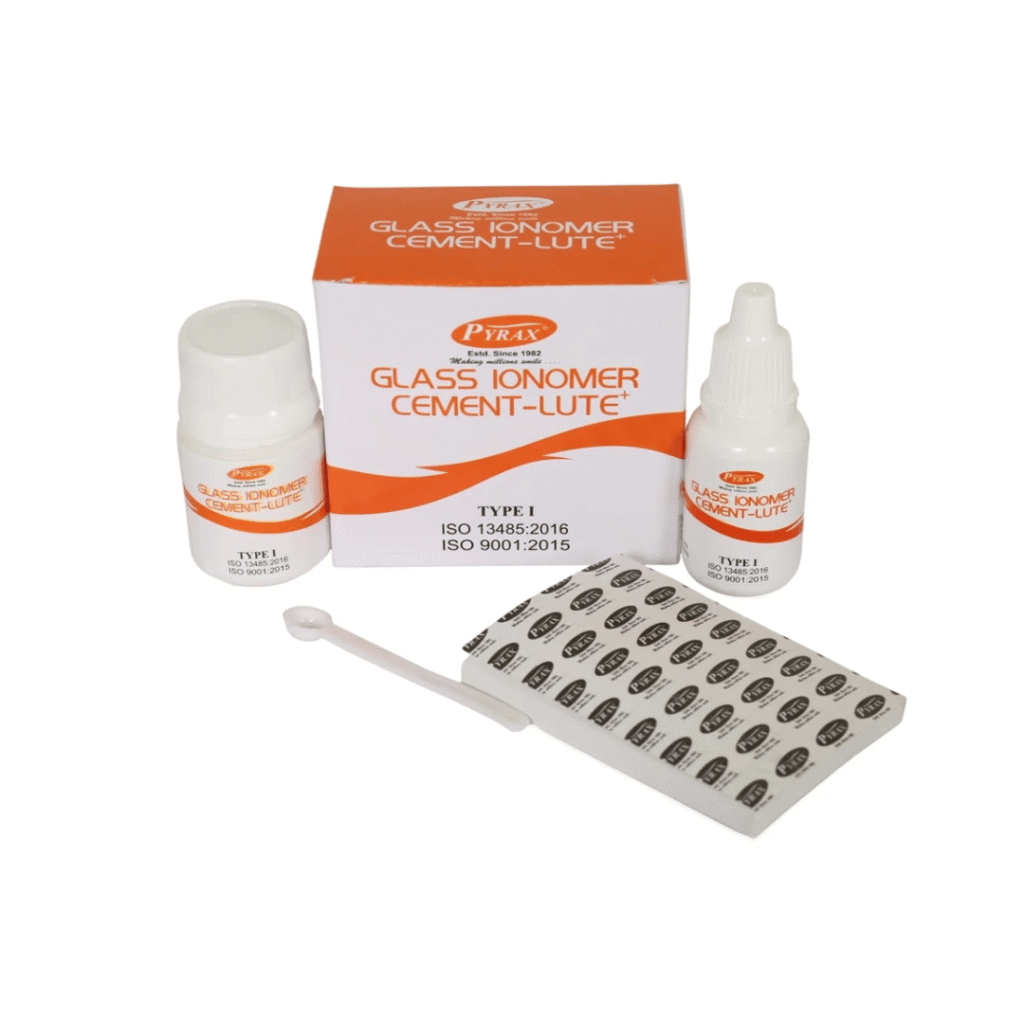 Glass Ionomer Cement Luting (Type I) – Pyrax International