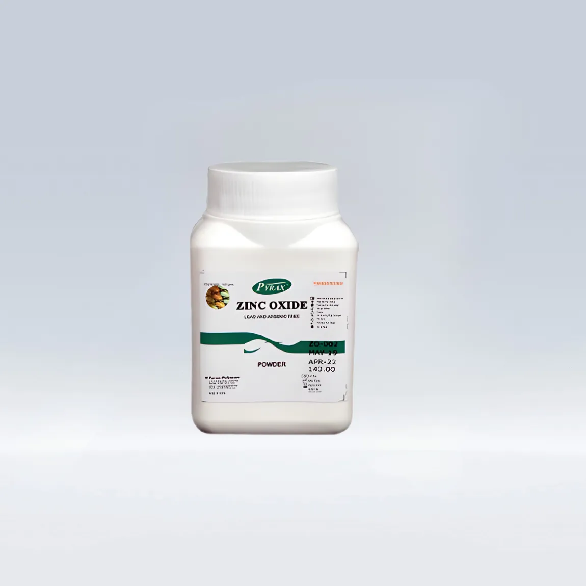 PYRAX High Quality Chemically Pure, Arsenic Free Dental Zinc Oxide Powder 100 Gms