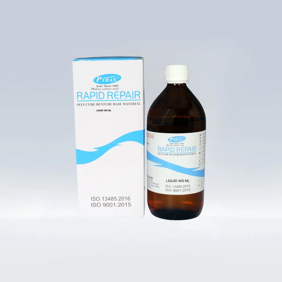 PYRAX® Rapid Repair Liquid For Self Cure Denture Base Powder