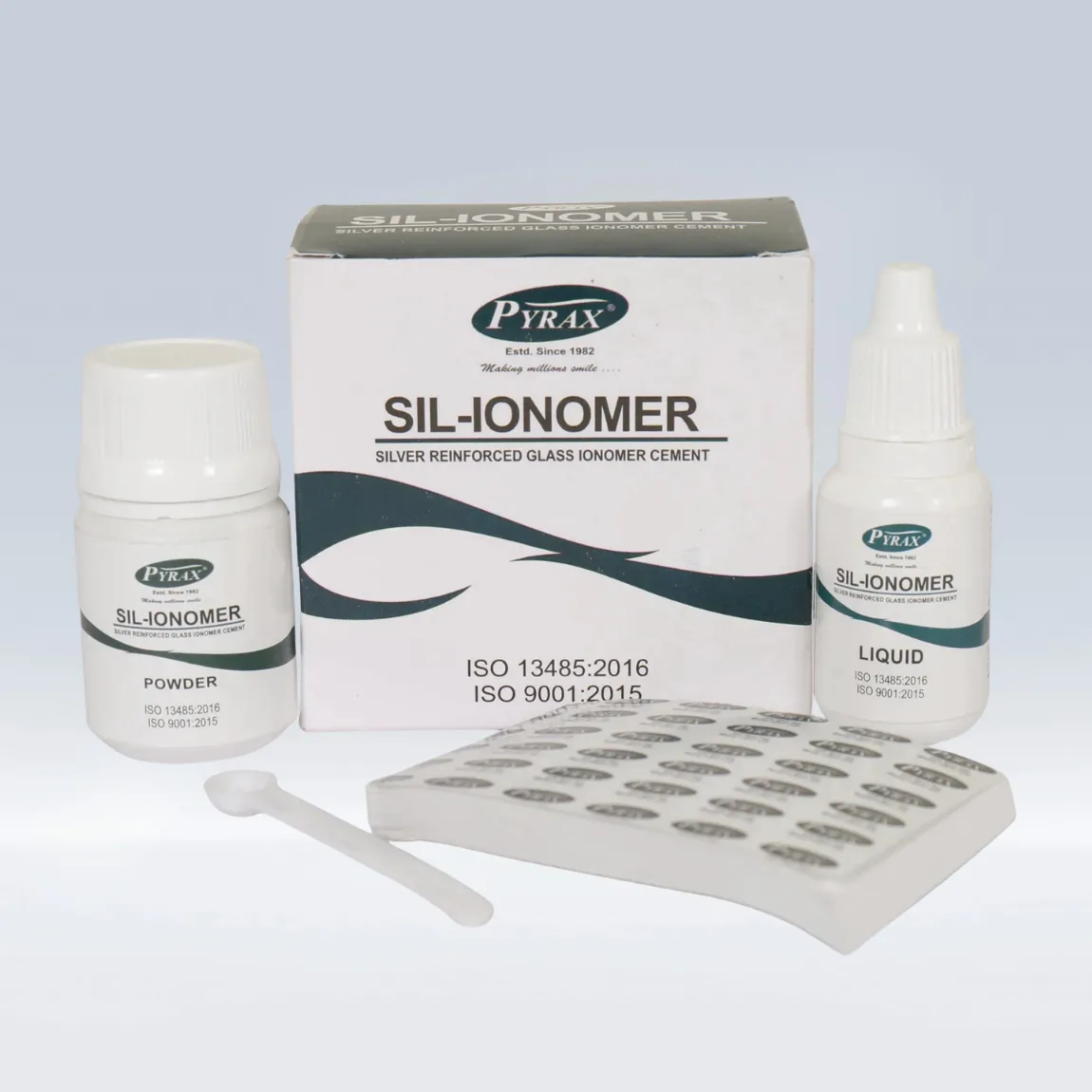 Pyrax SIL IONOMER (Silver Reinforced Glass Ionomer Cement)
